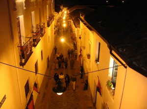 La Ronda (Copyright Ministerio de Turismo Ecuador)